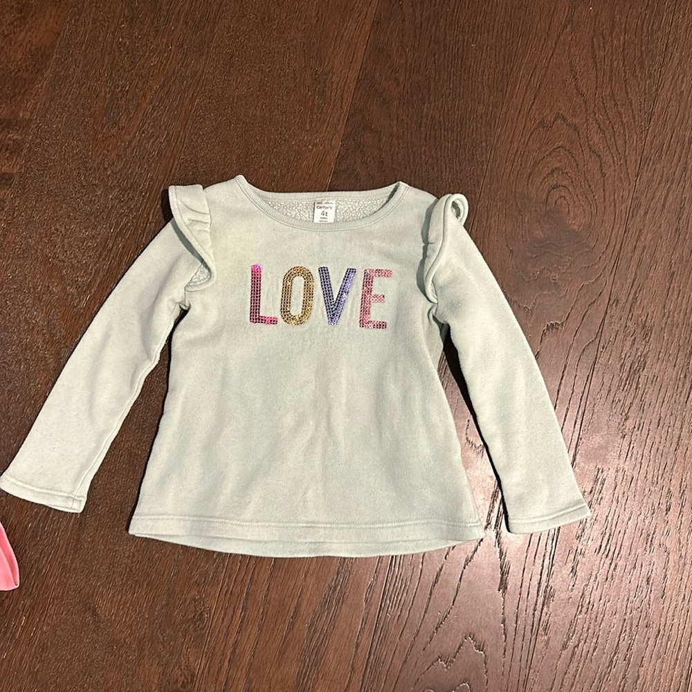 Carters sweatshirt